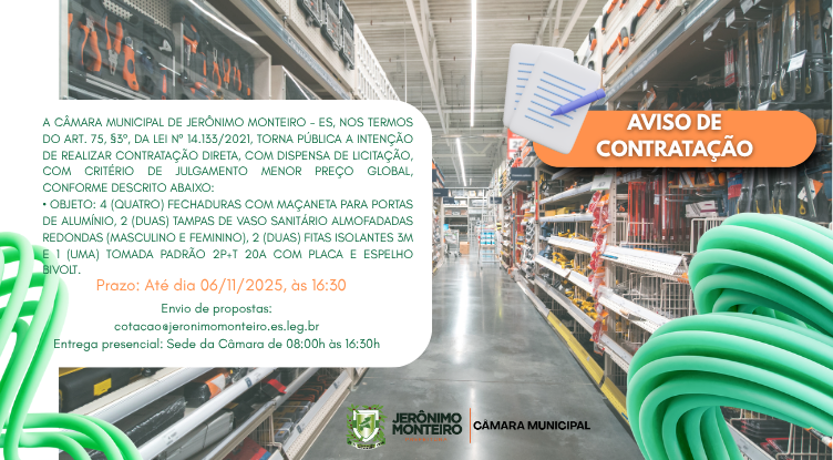 Aviso de Contratação 