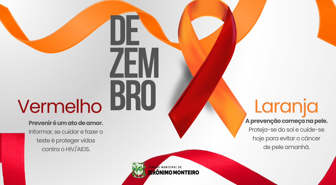 Prevenção em Foco: Cuidado com o HIV/AIDS e a Pele Marcam o Dezembro Vermelho e Laranja