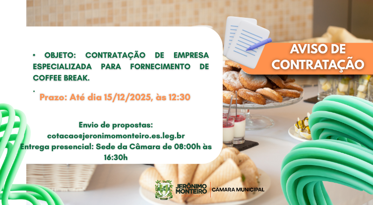 Aviso de Contratação