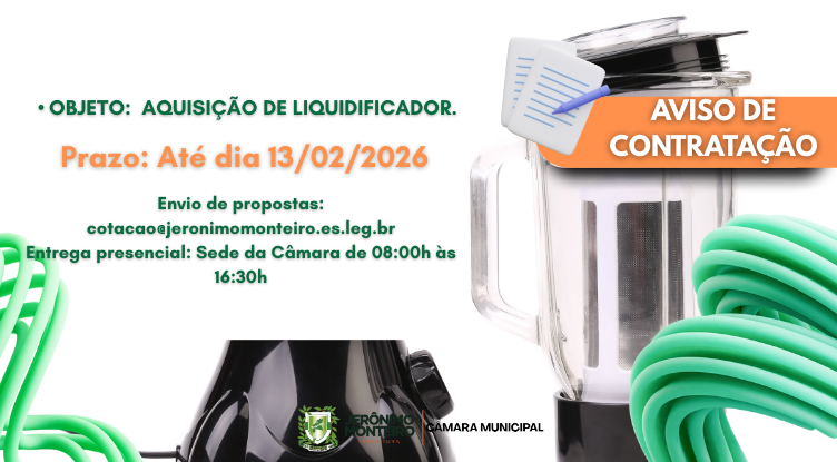 Aquisição de Liquidificador 