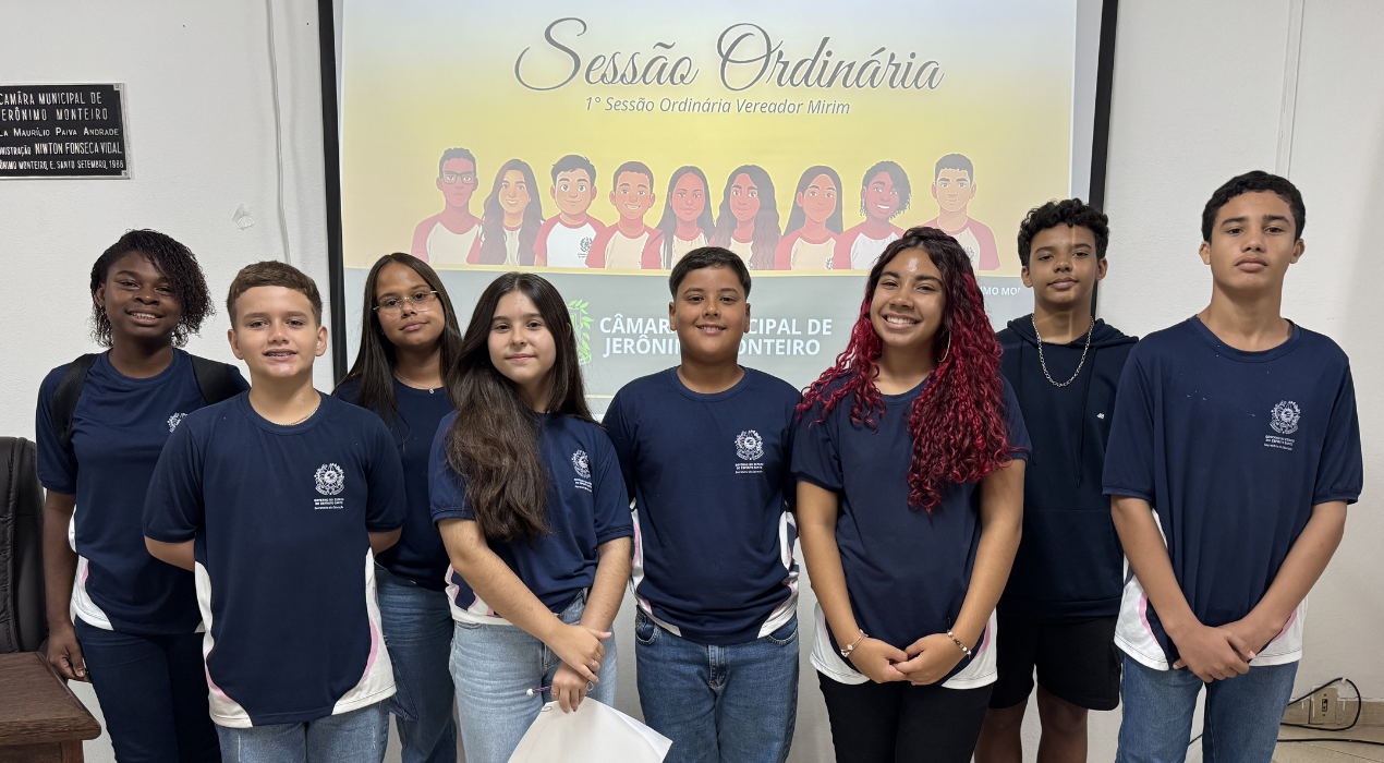 Jovens parlamentares apresentam propostas para a educação e infraestrutura escolar